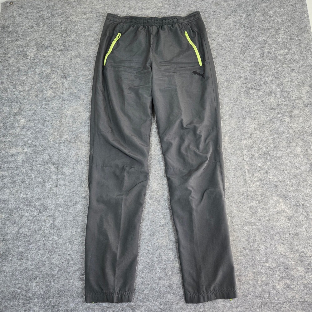 Puma Gray evoTRG Athletic Training Track Pants Mens S